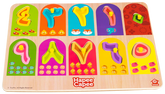 Hapee Capee Number Peg Board Puzzle Arabic